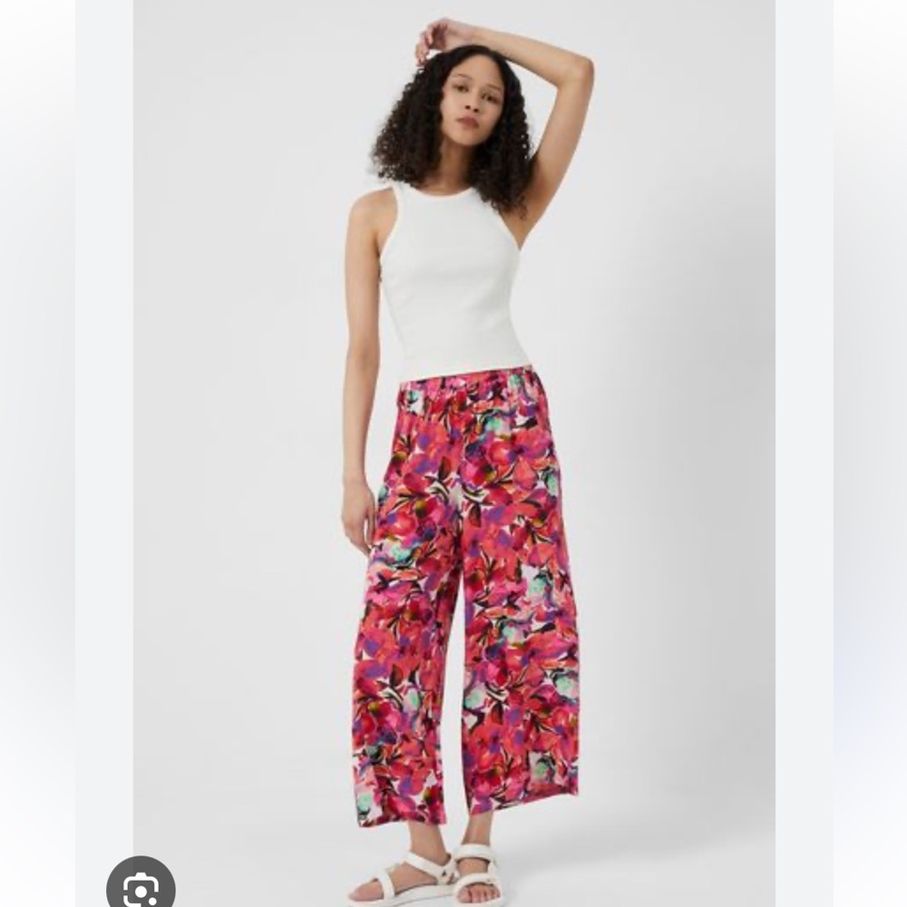 NWT French Connection Adelphie Delphie Wideleg Trouser